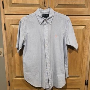 Ralph Lauren seersucker shorts sleeve button down